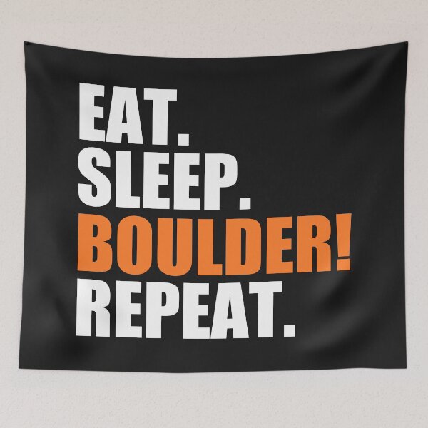 Item preview, Eat, sleep, boulder, repeat designed and sold by Bojkiw.