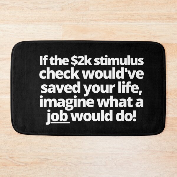 Item preview, Stimulus check joke funny designed and sold by Johan Liebert.