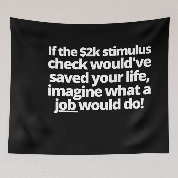 Item preview, Stimulus check joke funny designed and sold by Johan Liebert.