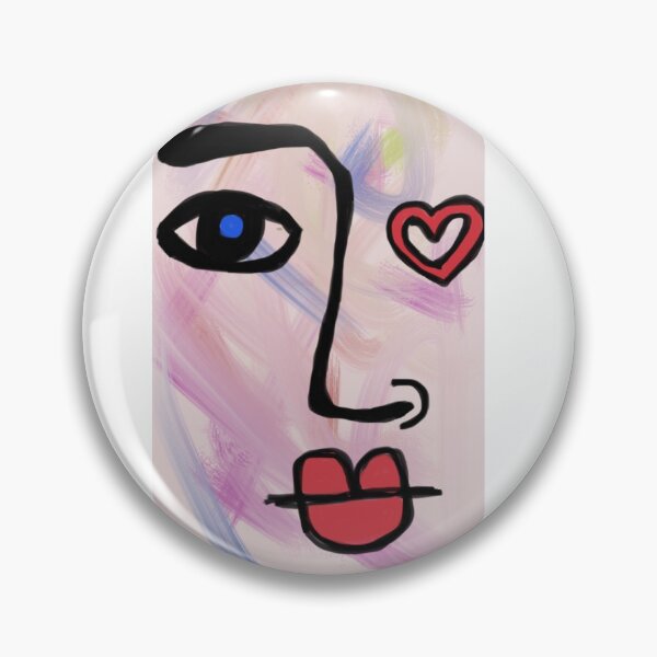 Item preview, Heart Face designed and sold by fairygraceart.