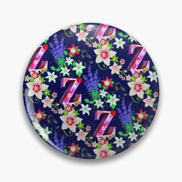 Item preview, Floral Letter Z designed and sold by MoSaid.