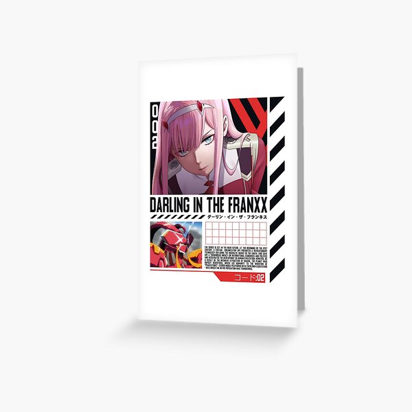Darling In The Franxx Zero Two Greeting Card For Sale By Skywraith