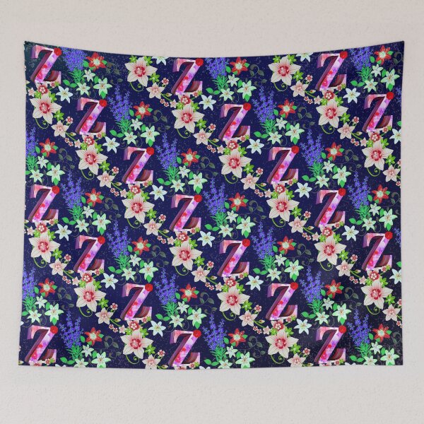 Item preview, Floral Letter Z designed and sold by MoSaid.