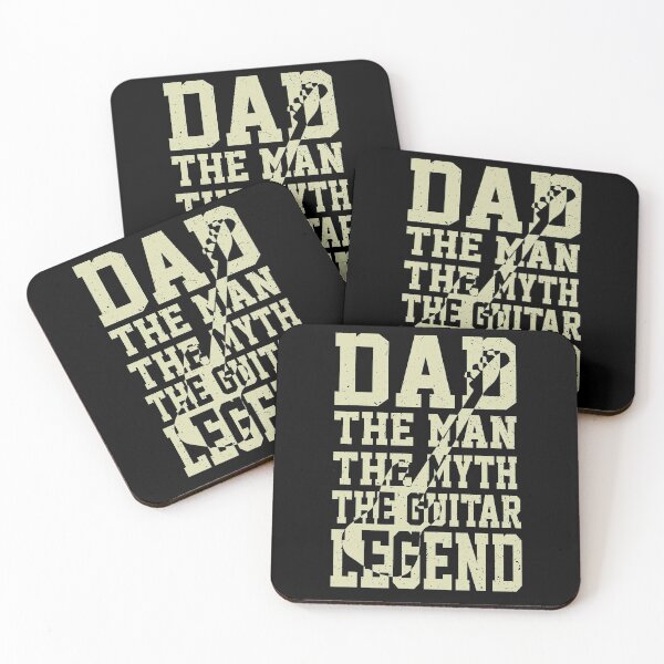 Item preview, Dad The Man The Myth The Guitar Legend designed and sold by YAHIA-14.
