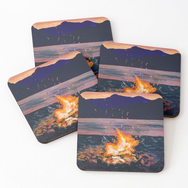 Item preview, Fire at Dusk  designed and sold by Anne Brooke Art.