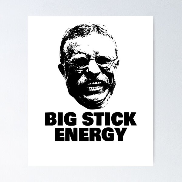 Item preview, Teddy Roosevelt Big Stick Energy United States President designed and sold by billyperks.