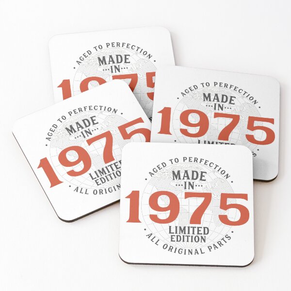 Item preview, Made In 1975 Limited Edition T-Shirt, All Original Parts, Aged To Perfection, Vintage Design, Gift For Who Was Born In 1975 designed and sold by UniqueStylistic.