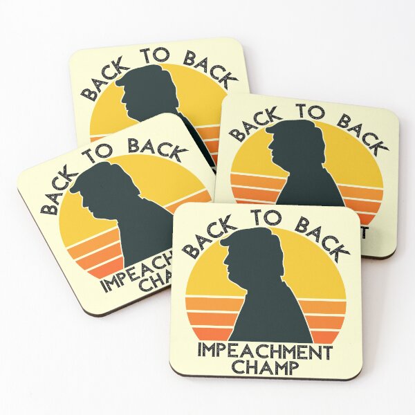 Item preview, Back to back impeachment champ designed and sold by Apoorv Choudhary.