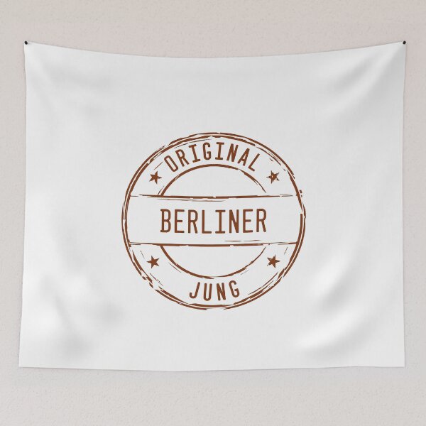 Item preview, Berlin Original Berliner Jung Junge stamp designed and sold by GeogDesigns.