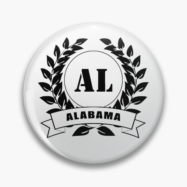 Item preview, Alabama USA laurel wreath designed and sold by GeogDesigns.
