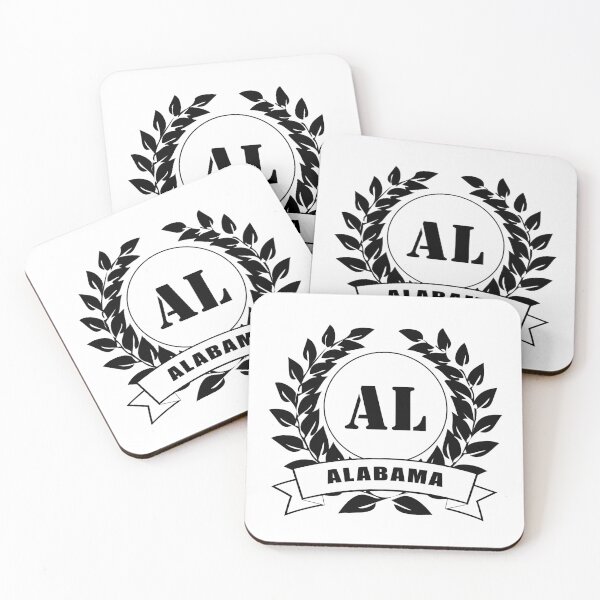 Item preview, Alabama USA laurel wreath designed and sold by GeogDesigns.