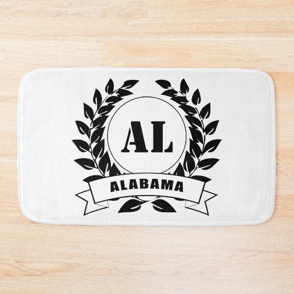 Item preview, Alabama USA laurel wreath designed and sold by GeogDesigns.