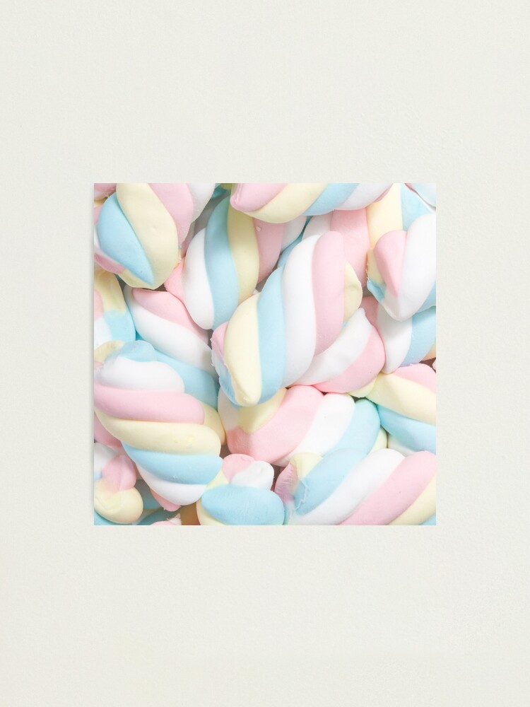 sweet, candy, and marshmallow | Pastel candy, Cute wallpapers, Pastel  aesthetic Art Print