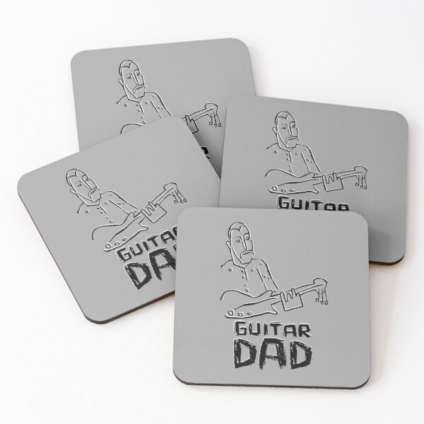 Item preview, Guitar Dad, The Man The Myth The Guitar Legend designed and sold by badlydrawnbabe.