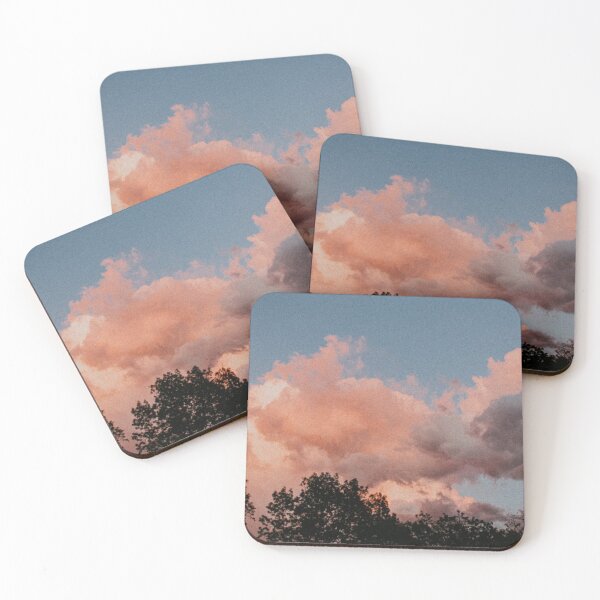 Item preview, Peach Sunset Sky Retro Photo 2 designed and sold by graemariedesign.