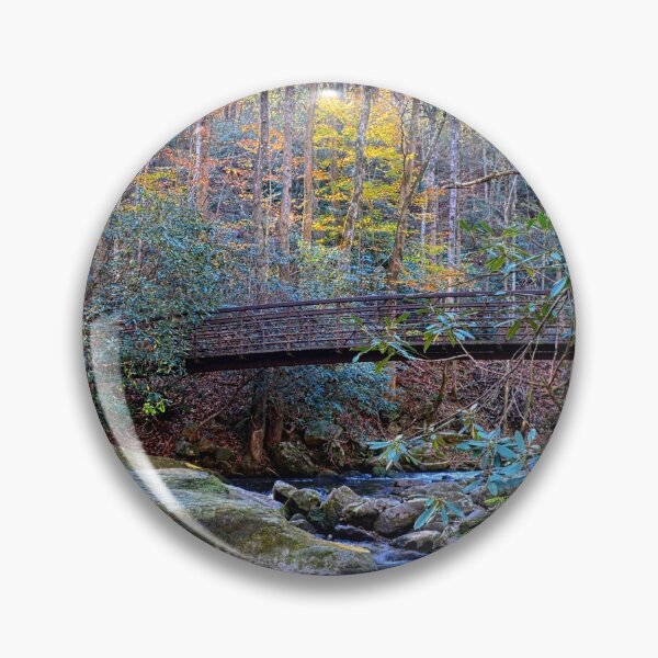 Item preview, The Bridge At Jones Gap State Park Greenville South Carolina designed and sold by LisaWootenPhoto.
