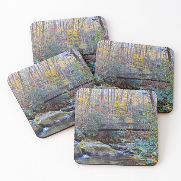 Item preview, The Bridge At Jones Gap State Park Greenville South Carolina designed and sold by LisaWootenPhoto.