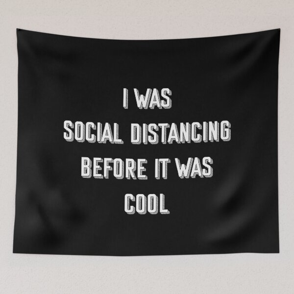Item preview, Social Distancing designed and sold by Existential Comics.