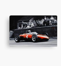 Phil Hill, Ferrari 156 'Shark Nose' Canvas Print