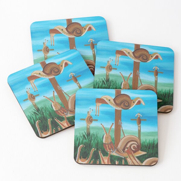 Item preview, Crucifixion of Snail Jesus designed and sold by BrushSong.