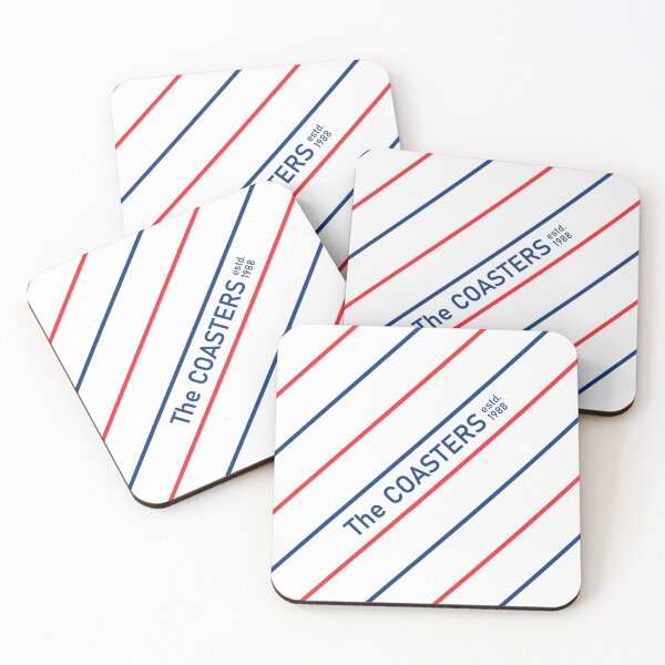 Item preview, AFCF - Coasters Footy Stripes designed and sold by footystripes.
