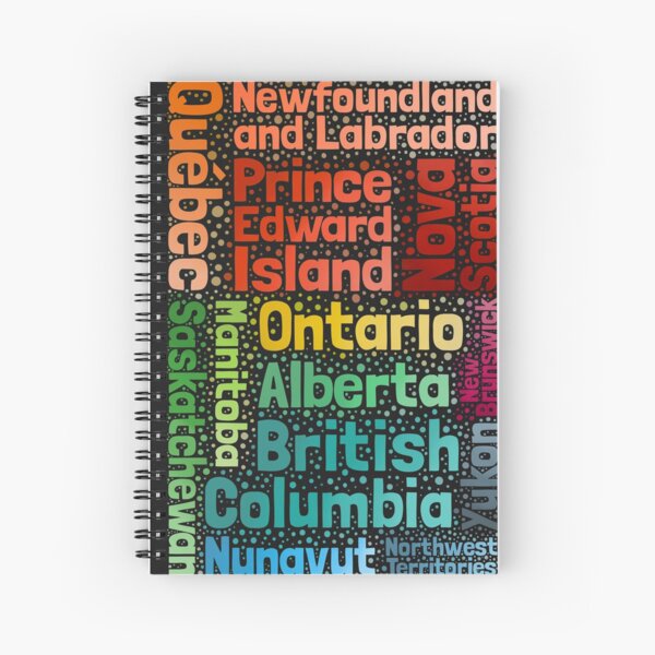 Item preview, Canadian Provinces and Territories designed and sold by CutiPiStudios.