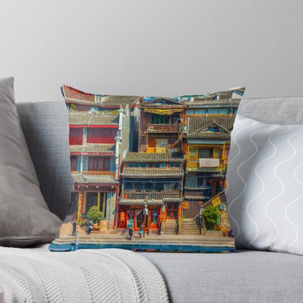 Item preview, Colorful Chinese River Town - Fenghuang designed and sold by Creativeenso.