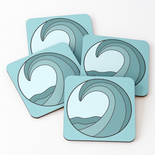 Item preview, Surfing Beach Wave designed and sold by CoastalColorCo.