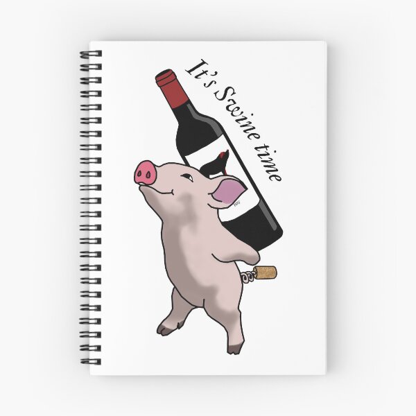 Item preview, It's swine time! designed and sold by PiggyPunDesigns.