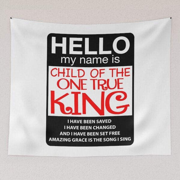 Item preview, Child of the one true King designed and sold by plushism.