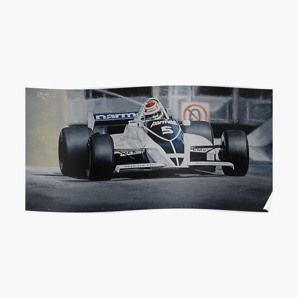 Nelson Piquet F1 Legend Great New POSTER 