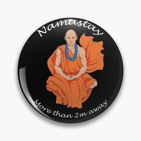 Item preview, Socially Distanced Monk designed and sold by MrE-Tees.