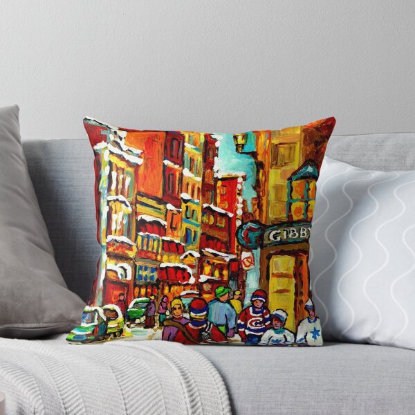 Item preview, OLD MONTREAL WINTER STREETS  designed and sold by Carole  Spandau.