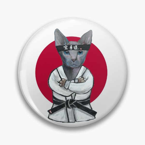 Item preview, Karate Cat designed and sold by Roy & Tiffany.