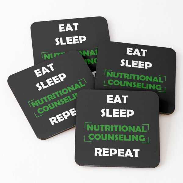 Item preview, Eat sleep nutrition counseling repeat designed and sold by Andreas-Jaeger.