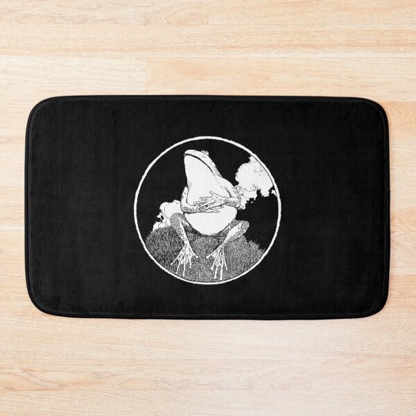 Item preview, Cottagecore Frog Lover: Cute Grumpy Froggy under Full Moon, Melancholic Illustration with Moon Magic designed and sold by MinistryOfFrogs.