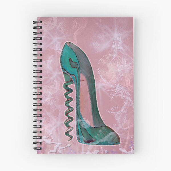 Item preview, Modern Art Corkscrew Heel Stiletto Shoe designed and sold by ckeenart.