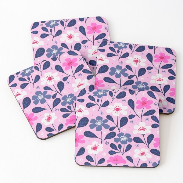 Item preview,  Bubble Gum Tropical Floral designed and sold by creativinchi.