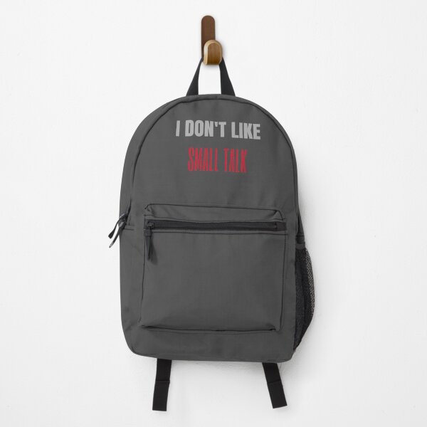 Item preview, I dont like small talks gray designed and sold by oxoxoxo.