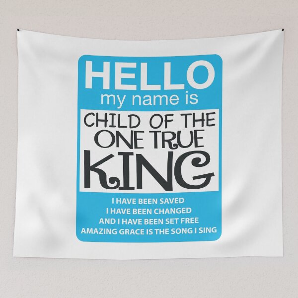 Item preview, Child of the one true King designed and sold by plushism.
