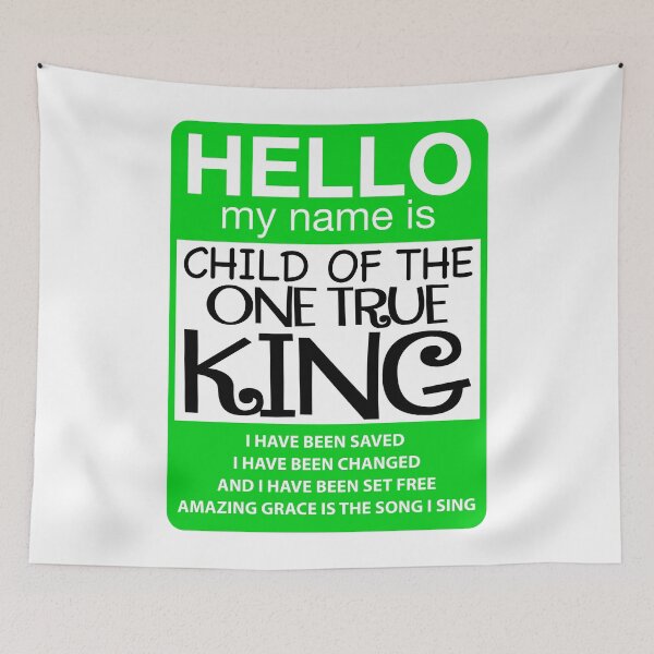 Item preview, Child of the one true King designed and sold by plushism.