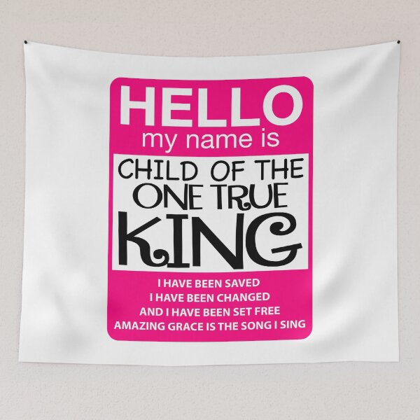 Item preview, Child of the one true King designed and sold by plushism.