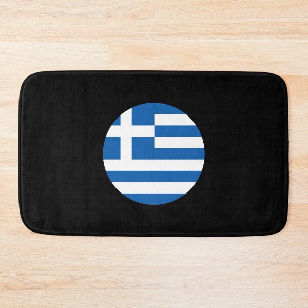 Item preview, Greece greek flag flag designed and sold by GeogDesigns.