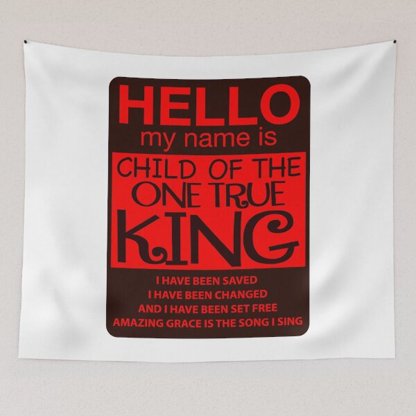 Item preview, Child of the one true King designed and sold by plushism.