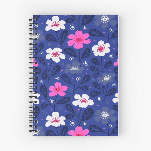 Item preview, Cobalt Tropical Floral designed and sold by creativinchi.