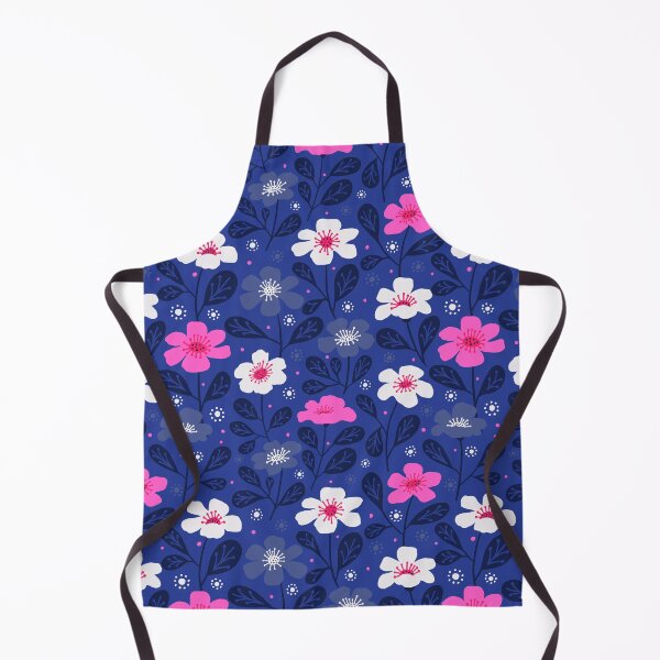 Item preview, Cobalt Tropical Floral designed and sold by creativinchi.