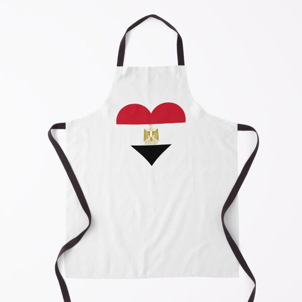 Item preview, Egypt Egyptian flag flag heart designed and sold by GeogDesigns.