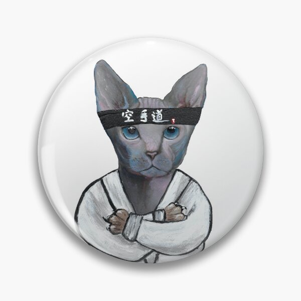 Item preview, Karate Cat designed and sold by Roy & Tiffany.