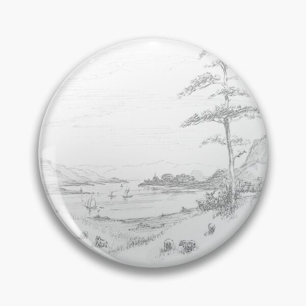 Item preview, firth of clyde sketch designed and sold by Bethan Rose Studio.