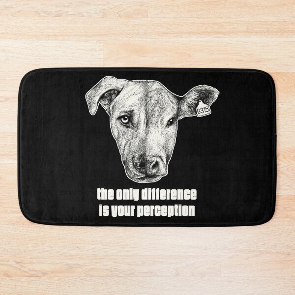 Item preview, The Only Difference Is Your Perception - Dog / Cow designed and sold by lichthaus.